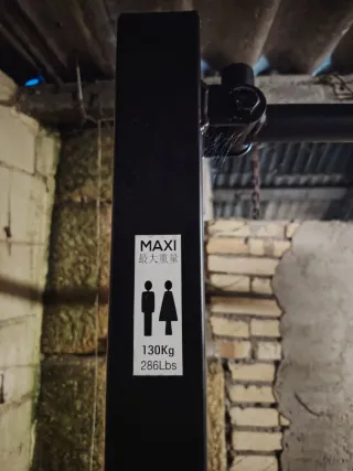 Rack Musculación 500 Plegable