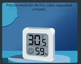 Termómetro Higrómetro Digital