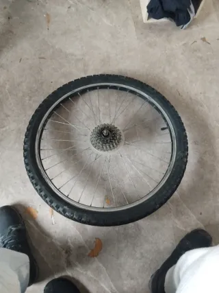 Rueda de Bicicleta delantera y trasera