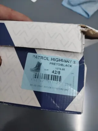 Botas de trabajo Lavoro negras