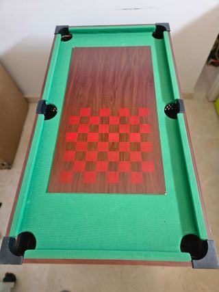 Mesa Multijuegos billar futbolín Playland CorteIng