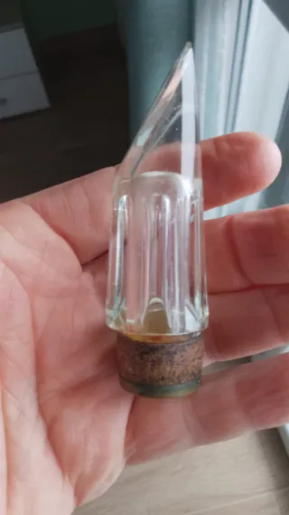 Becco vintage raro Leblanc Pete Fountain crystal