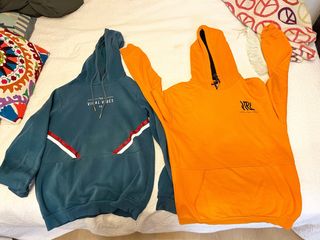 2x1 Sudaderas Viral Vibes Naranja y Azul