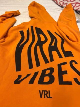 2x1 Sudaderas Viral Vibes Naranja y Azul