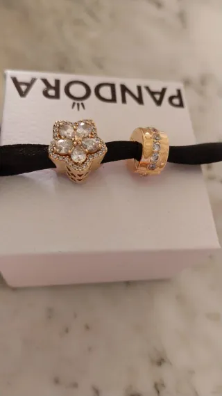 2 Charm Pandora Oro.