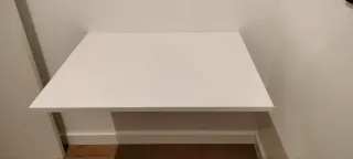 Mesa plegable Ikea Norberg blanca