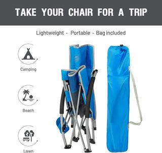 Silla de Camping Plegable Timber Ridge