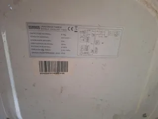 Lavadora Carga Frontal Rommer 6kg