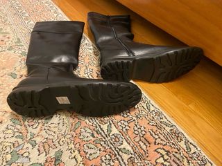 Stivali donna pelle neri tg 38