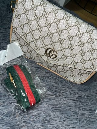 Bolso Gucci Beige GG Monogram