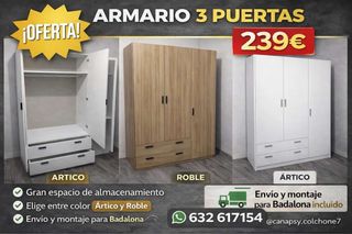 Armario 3 puertas