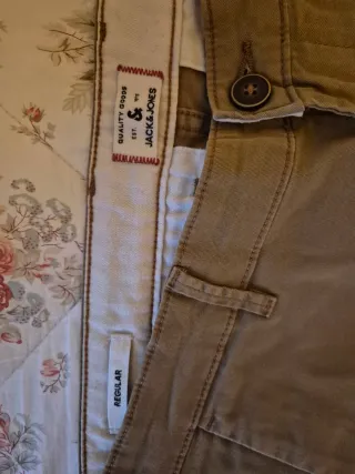 Pantaloni Jack & Jones Beige Taglia M