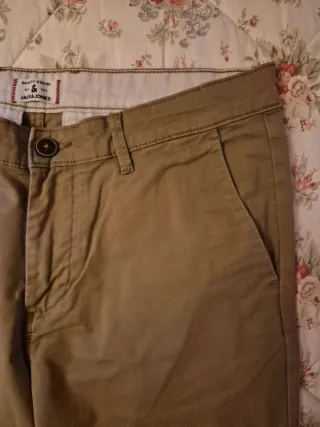 Pantaloni Jack & Jones Beige Taglia M