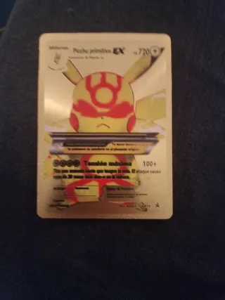Carta Pokémon Pikachu Primitivo EX