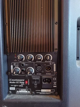 2 Altavoces Autoamplificados Audiophony