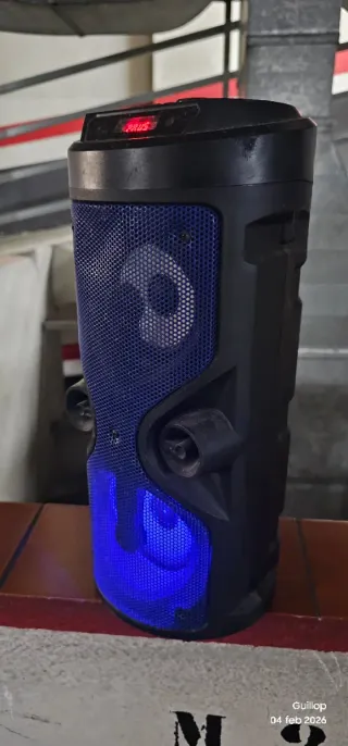 Altavoz Bluetooth con Luces y Radio FM