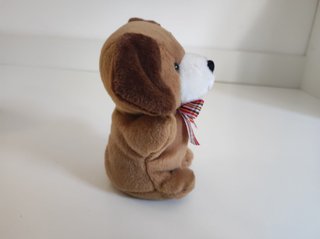 Peluche Cagnolino con fiocco