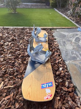 Tabla de Snow con Fijaciones