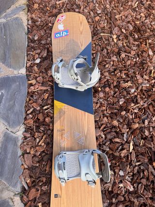 Tabla de Snow con Fijaciones