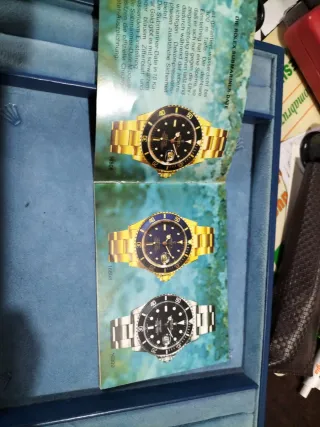Libretto Rolex Submariner anni '80