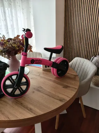 Bicicleta Yvolution Evolutiva Rosa