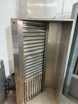 Campana extractora industrial acero inoxidable