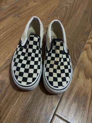 Vans cuadros talla 36