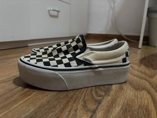 Vans cuadros talla 36