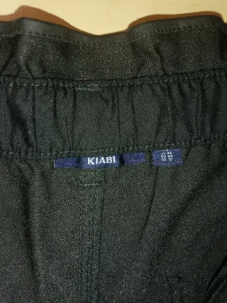 Pantalón cintura rizado