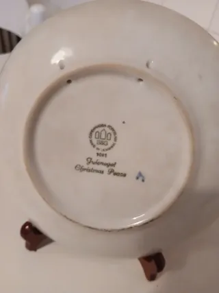 Piatto Natale 1981 Bing & Grondahl porcellana