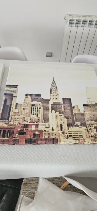 3 Cuadros Skyline New York