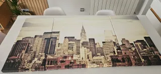 3 Cuadros Skyline New York