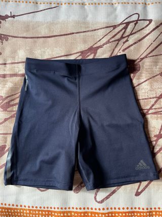 Mallas cortas Adidas mujer azul marino