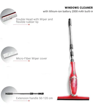 Puliscivetri / Aspiragocce cordless ricaricabile