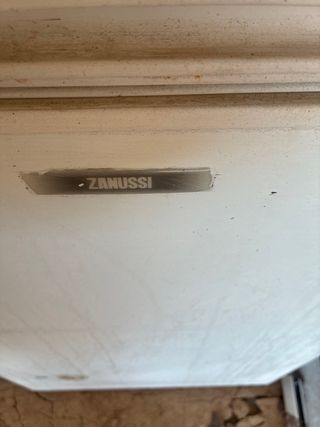 Congelador Zanussi blanco