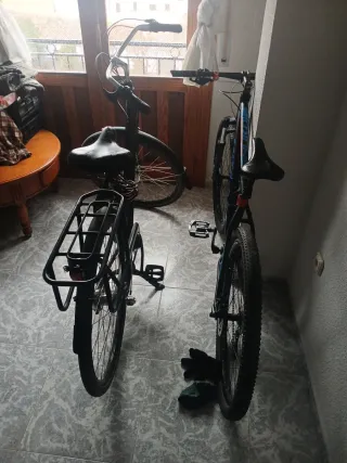 Bicicleta de paseo y montaña