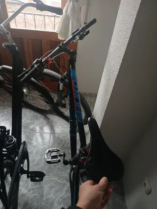 Bicicleta de paseo y montaña