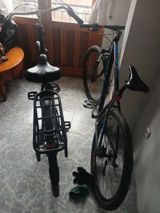 Bicicleta de paseo y montaña