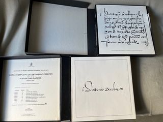 Antonio Cabezón 2 Cofres Vinilos Música Antigua