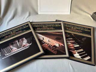 Antonio Cabezón 2 Cofres Vinilos Música Antigua