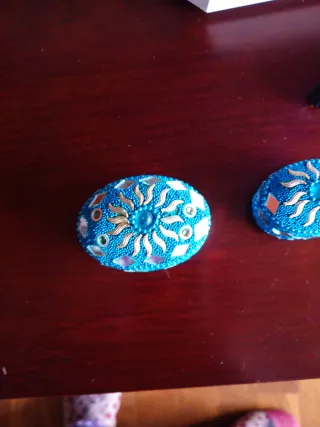 Cajitas joyero decoradas sol y espejos