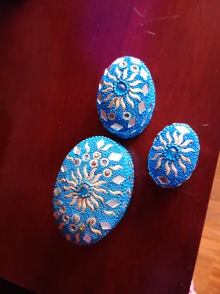 Cajitas joyero decoradas sol y espejos