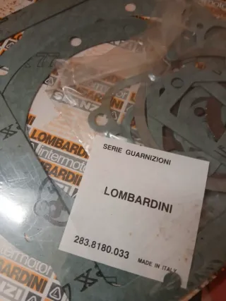 Juego Juntas Lombardini 283.8180.033 y 8180027.