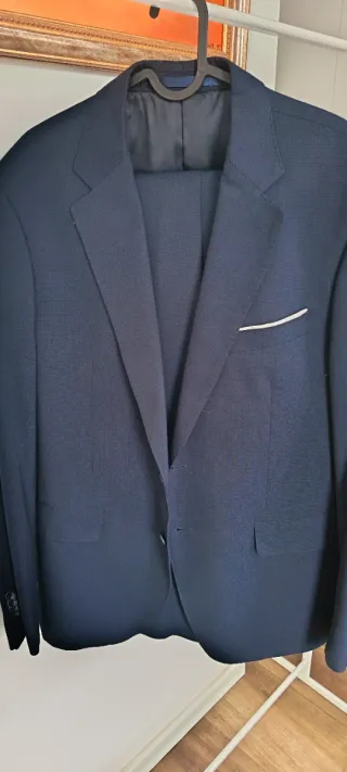 Traje completo azul marino hombre