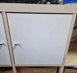 Puerta Blanca para Mueble Kallax - 2UDS