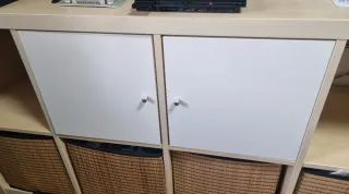 Puerta Blanca para Mueble Kallax - 2UDS