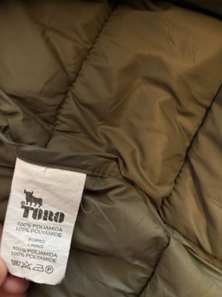 Chaleco acolchado Toro Talla M