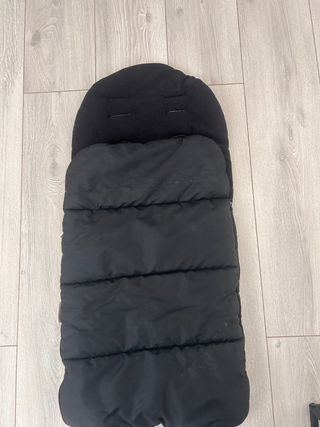 Saco silla niño universal invierno negro