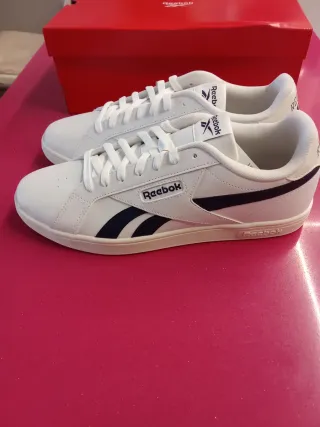 Zapatillas Reebok Hombre Blancas y Azul Talla 45