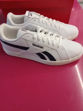 Zapatillas Reebok Hombre Blancas y Azul Talla 45